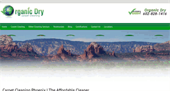 Desktop Screenshot of drycarpetcleaningphoenix.com